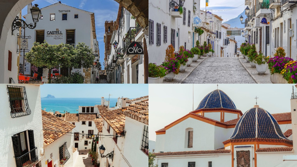 Panor&aacute;micas de Altea (Alicante, Costa Blanca).