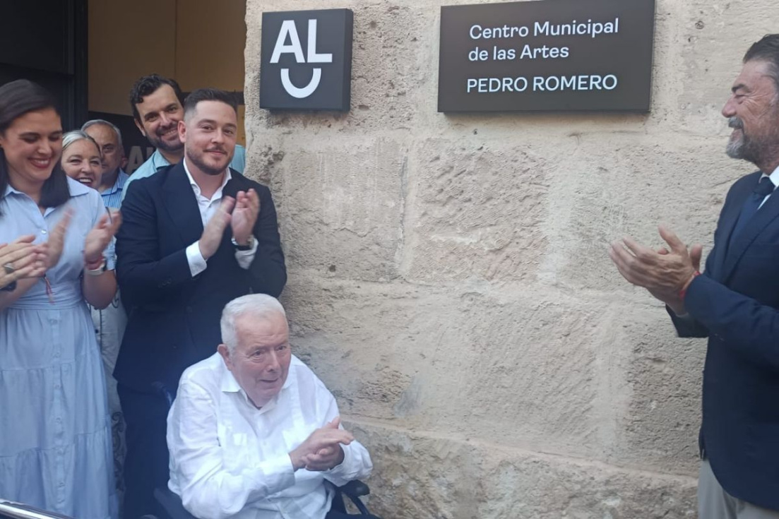 El Centro Municipal de las Artes de Alicante pasa a llamarse &lsquo;Pedro Romero&rsquo;
