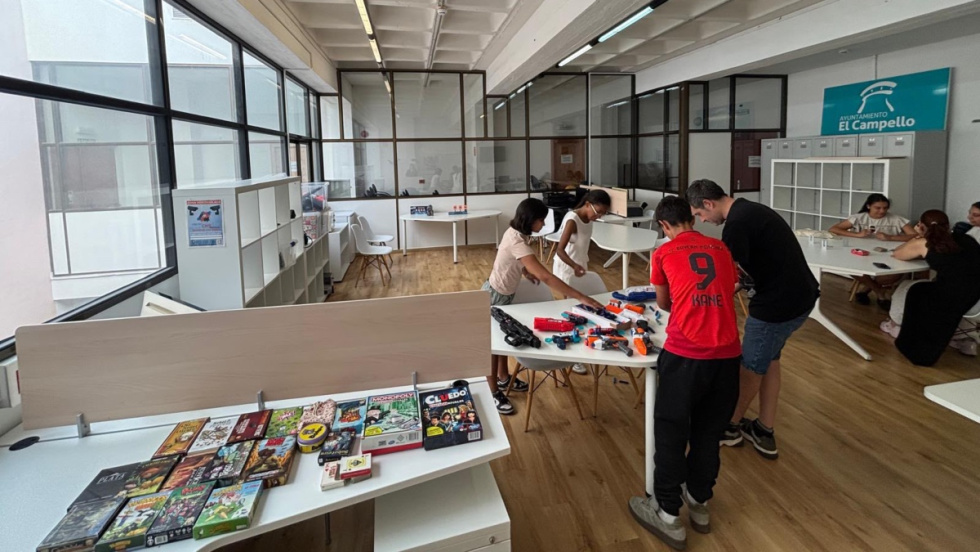 Taller l&uacute;dico para adolescentes en El Campello.