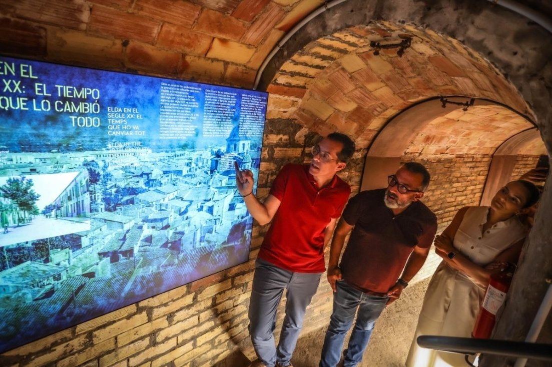 Museo refugio antia&eacute;reo de la Plaza de Arriba de Elda