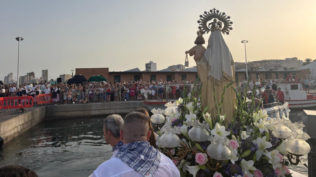 Celebraci&oacute;n de la Virgen del Carmen en El Campello.