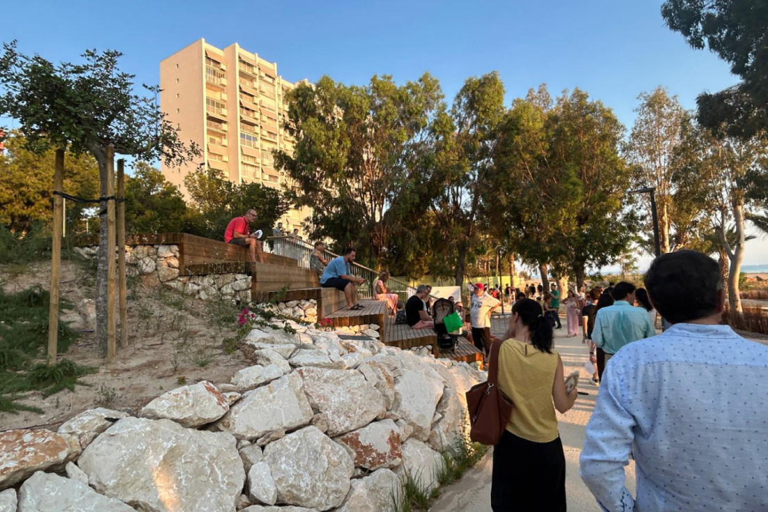 Nuevo parque de La Almadraba en Alicante