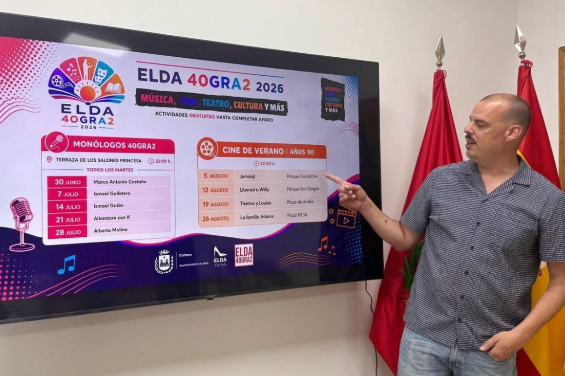 Presentaci&oacute;n programa 40Gra2 de Elda