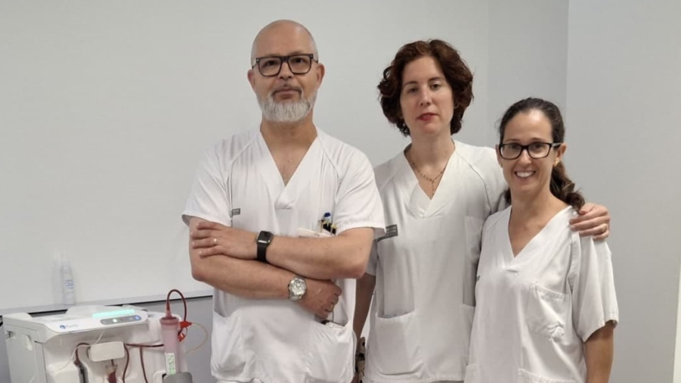 El Hospital General de Elche incorpora la hemodiálisis domiciliaria