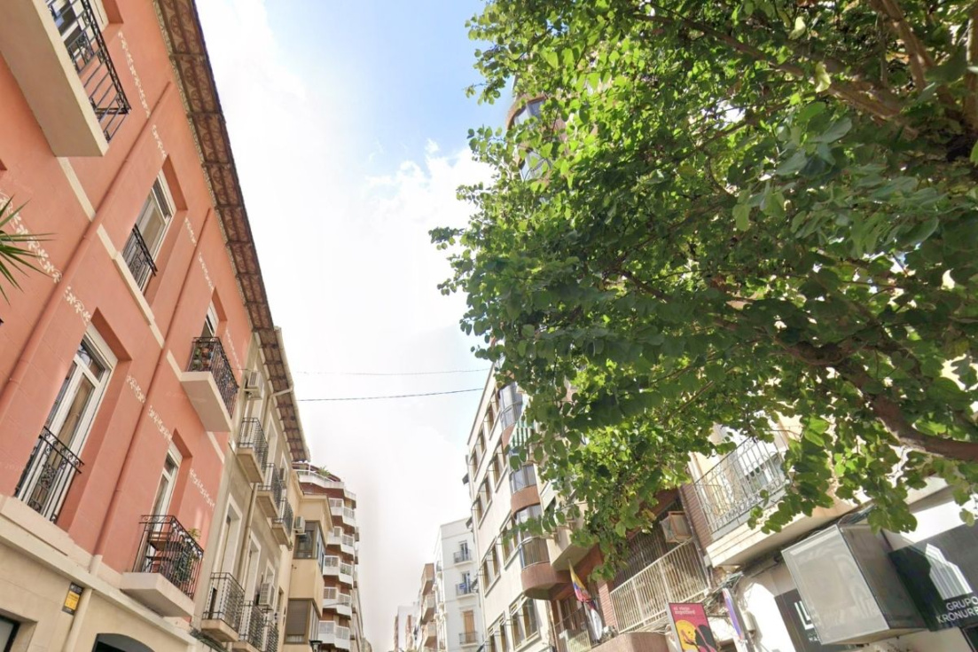 Calle Poeta Quintana de Alicante
