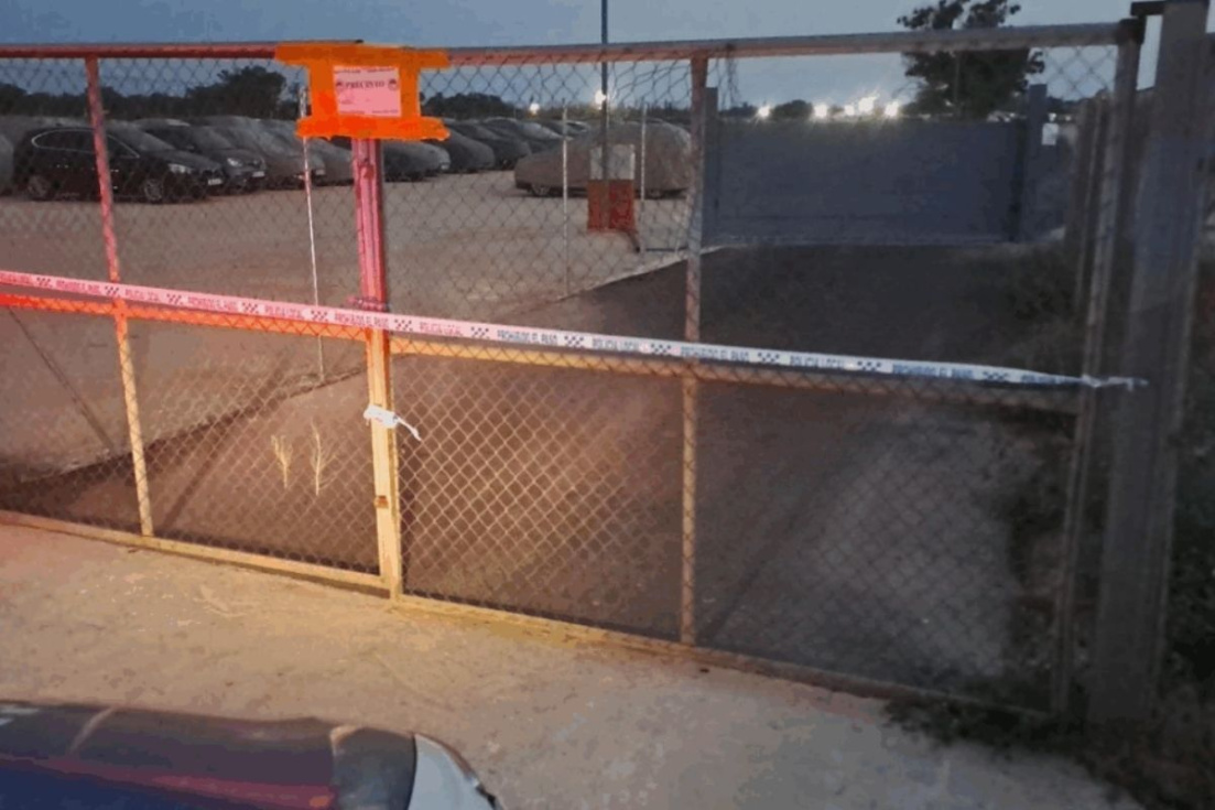 Campa ilegal en Torrellano (Elche)