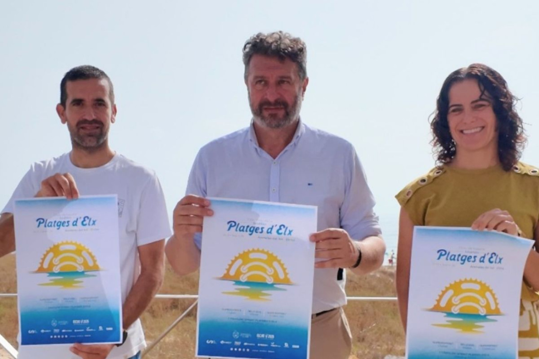 Presentaci&oacute;n de la jornada de la Liga Iberdrola y Liga Suzuki de Triatl&oacute;n en Arenales del Sol de Elche