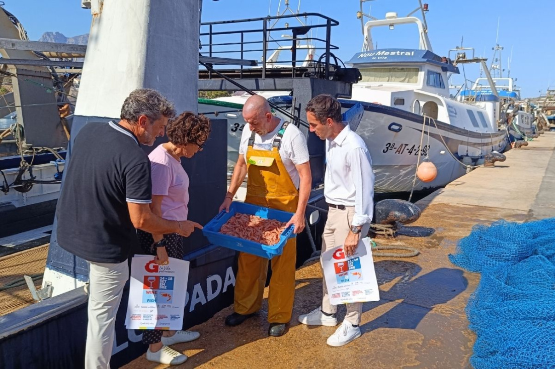 Presentaci&oacute;n Wine & Fish en Villajoyosa