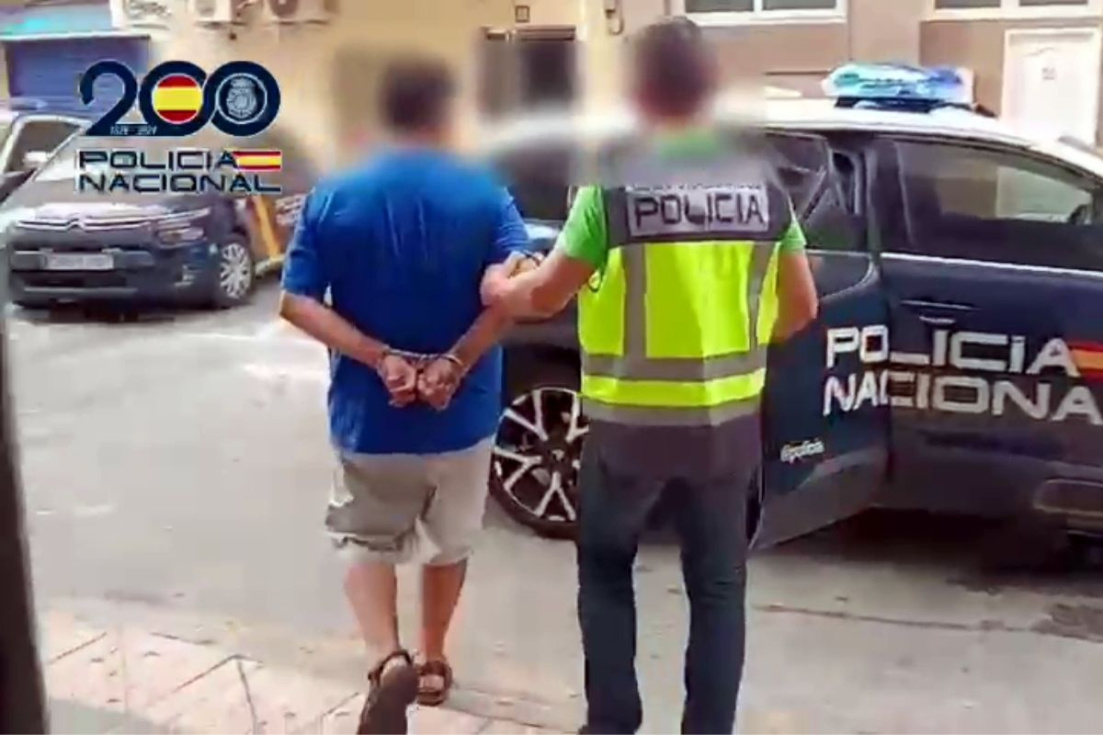 Detenci&oacute;n del presunto autor de varios hurtos en hoteles de Benidorm