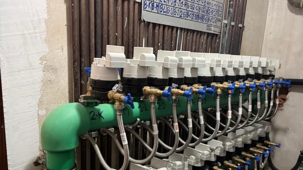 Contadores de agua.