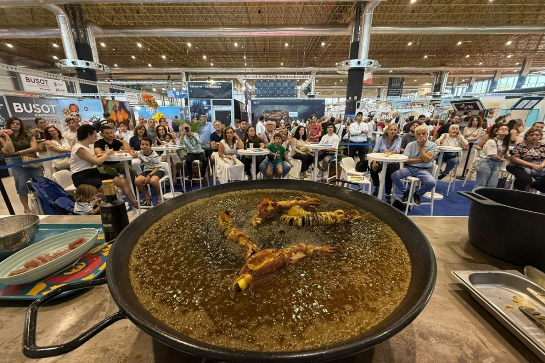 Arroz durante la pasada edici&oacute;n de Alicante Gastron&oacute;mica