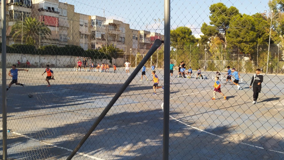 Instalaci&oacute;n deportiva en Alicante.