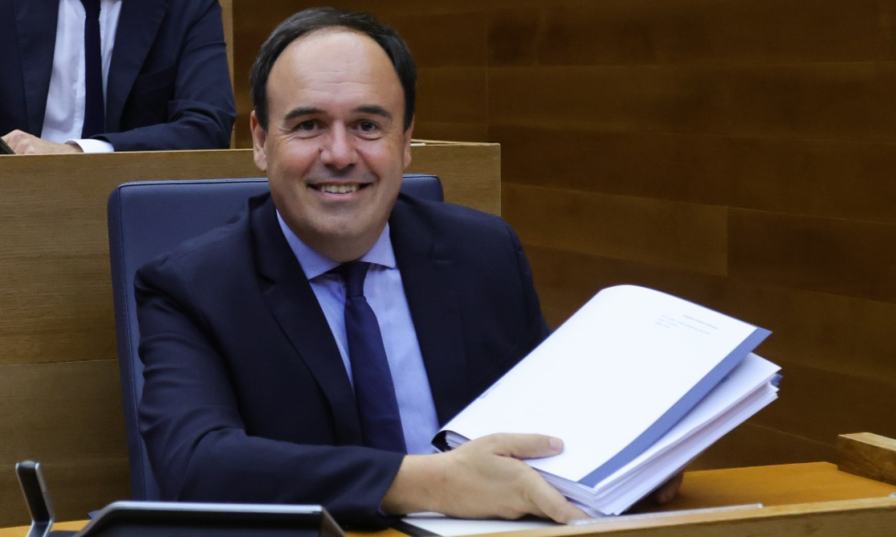 P&eacute;rez Llorca presenta en Les Corts su plan de futuro para la Comunitat Valenciana.