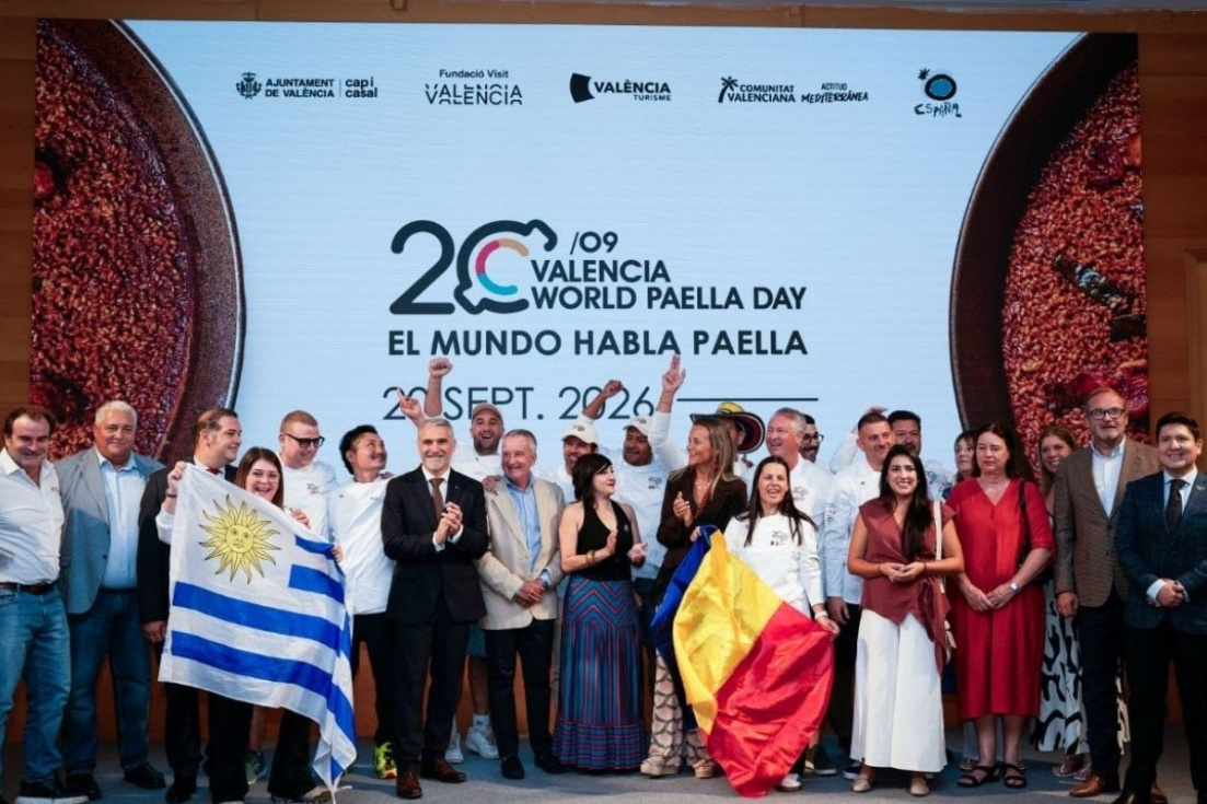 Valencia reúne a doce cocineros internacionales en la final del World Paella Day