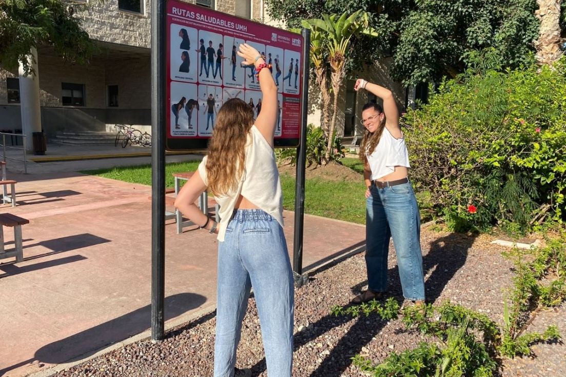 Rutas Saludables de la UMH para fomentar la actividad f&iacute;sica en los campus