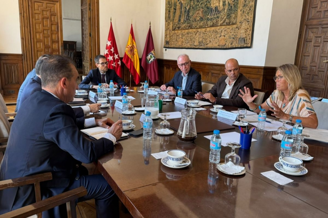 Antonio Peral durante el encuentro de responsables de Urbanismo de grandes ciudades celebrado en Madrid