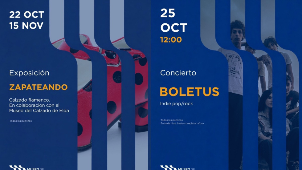 El Museo de Aguas de Alicante une flamenco e indie pop con una exposición sobre Antonio Gades y un concierto de Boletus