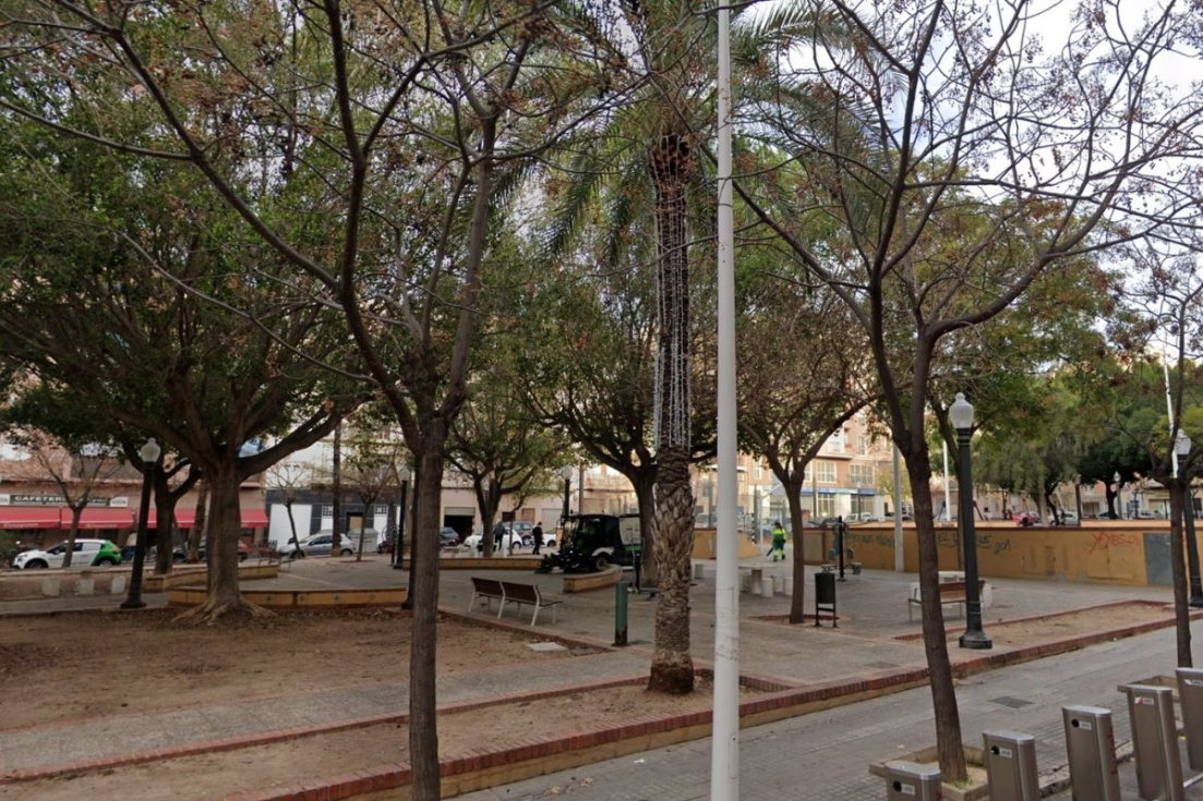 Parque 9 de Octubre de Elche. (Foto: Google Maps)