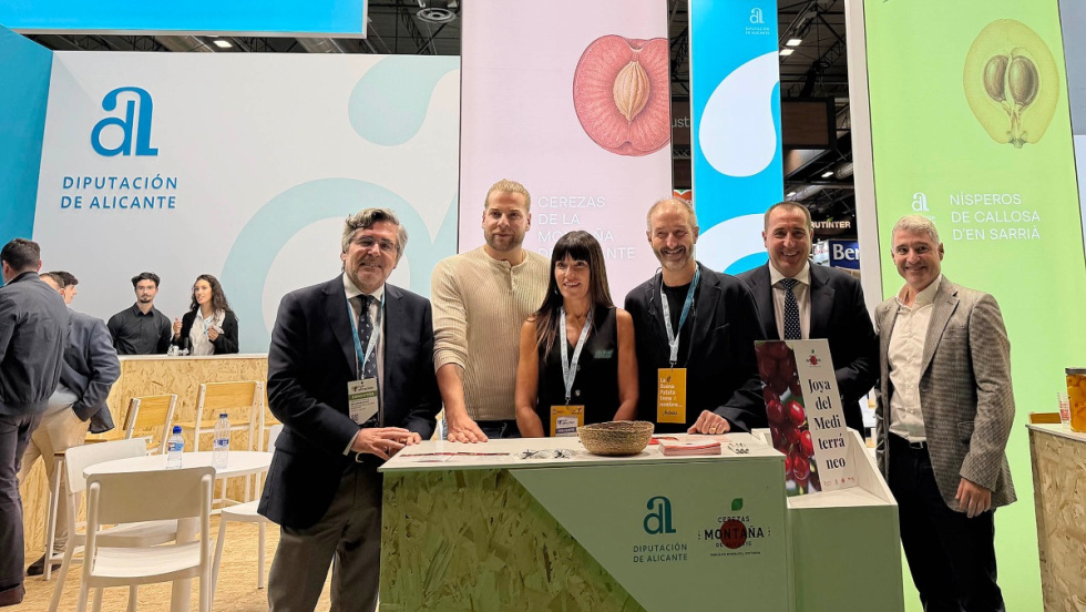 Diputaci&oacute;n de Alicante en la Feria Fruit Attraction 2026 en IFEMA Madrid.