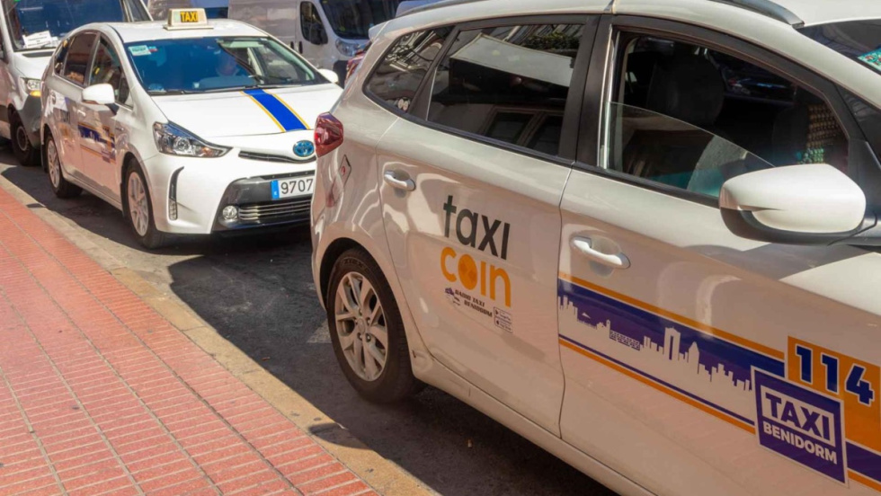 Taxis en Benidorm.