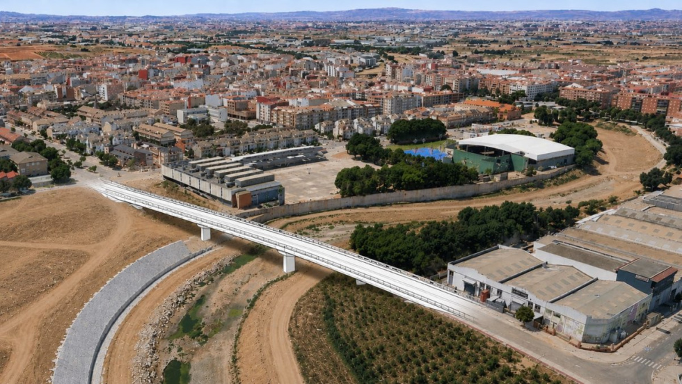 Vista a&eacute;rea de Paiporta