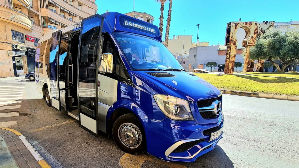 Autob&uacute;s urbano en Elda