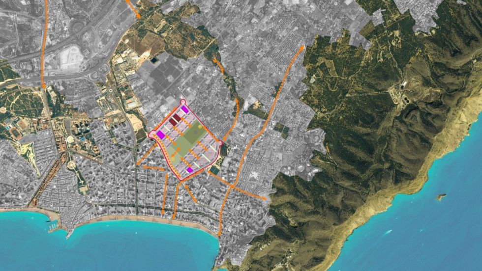El TSJCV desestima el recurso contra el Plan Parcial de Ensanche Levante de Benidorm y mantiene su aprobación