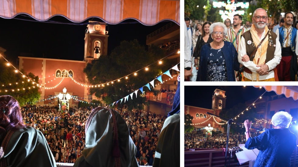 Mar&iacute;a Teresa Baeza, pregonera de los Moros y Cristianos de El Campello.