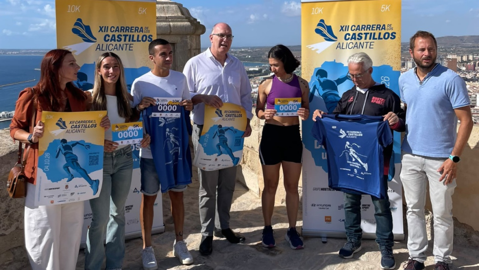 Presentaci&oacute;n de la XII Carrera de los Castillos en Alicante.
