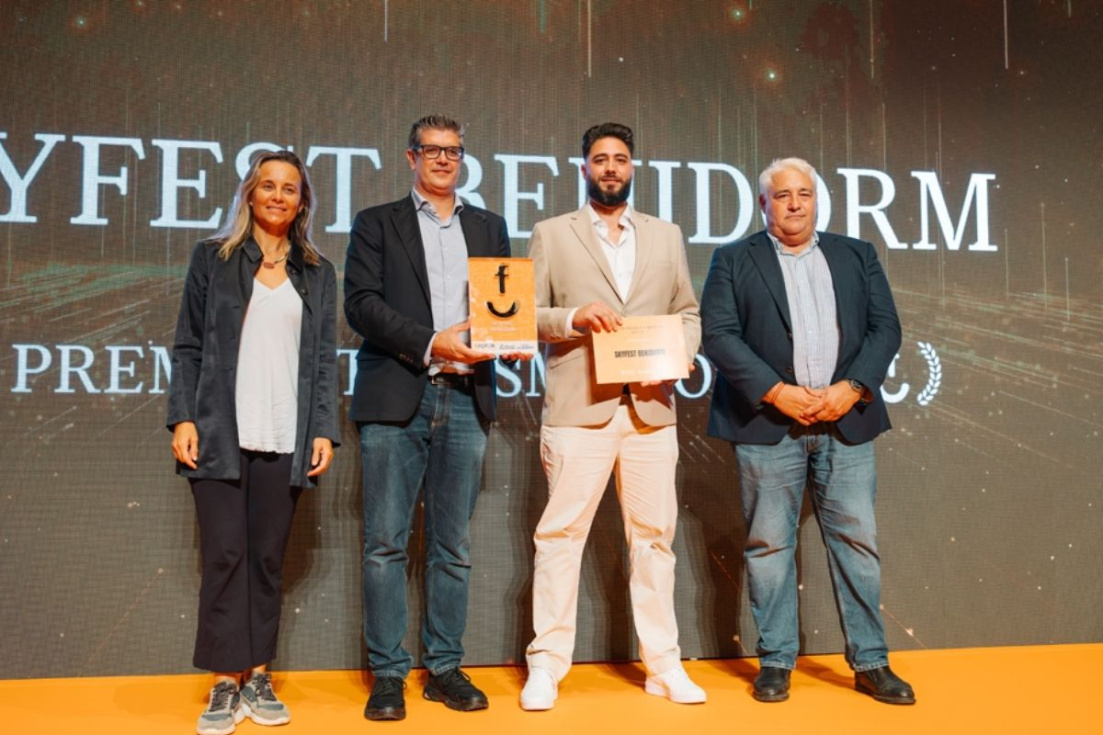 Reconocimiento a SkyFest Benidorm en los Premios Turismo FOTUR 2026