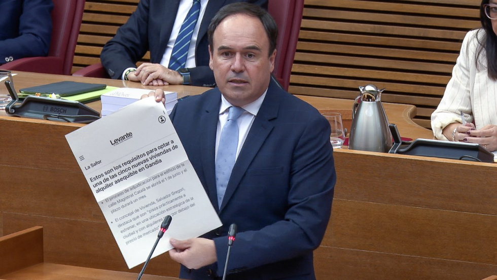 Juanfran P&eacute;rez Llorca, presidente de la Generalitat Valenciana.