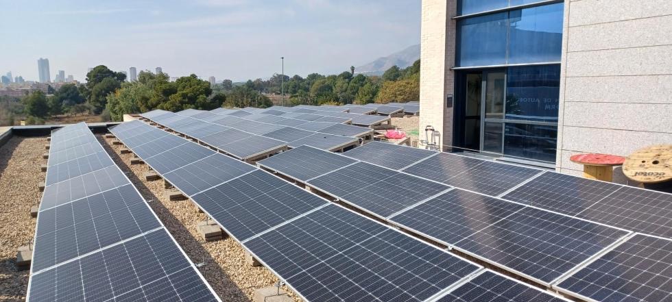 Placas solares en la Comunidad Valenciana.
