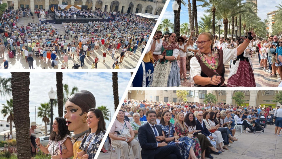 Celebraciones 9 d'Octubre en Alicante.