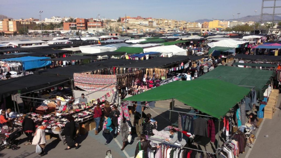 Mercadillo de Teulada de Alicante.