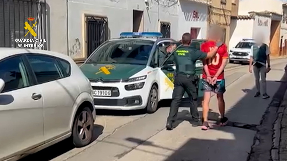 Detenido en Torrevieja por la Guardia Civil.